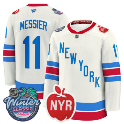 New York Rangers 2026 Winter Classic Premium Jersey - Mark Messier