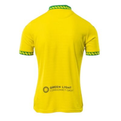 Alternative view of Norwich City Home Jersey 2025-2026
