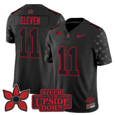 Ohio State Buckeyes 'Stranger Things Edition' Vapor Limited Jersey - #11 Eleven