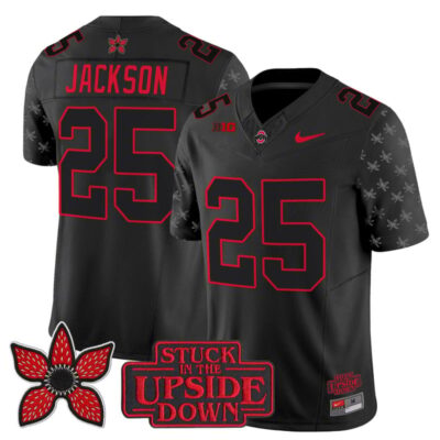 Ohio State Buckeyes 'Stranger Things Edition' Vapor Limited Jersey - Bo Jackson