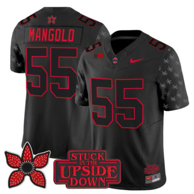 Ohio State Buckeyes 'Stranger Things Edition' Vapor Limited Jersey - Nick Mangold