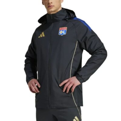 Olympique Lyon Soccer Training Rain Jacket 2025/26 - Image 5