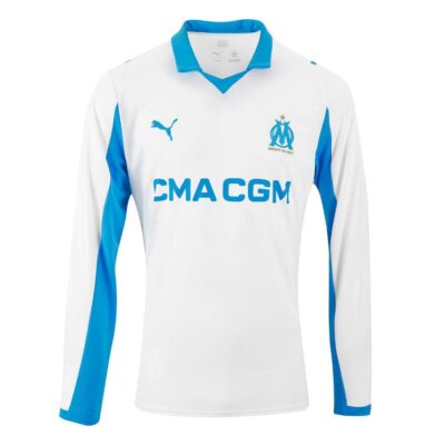 Olympique Marseille Jersey 2025-2026 Long Sleeves