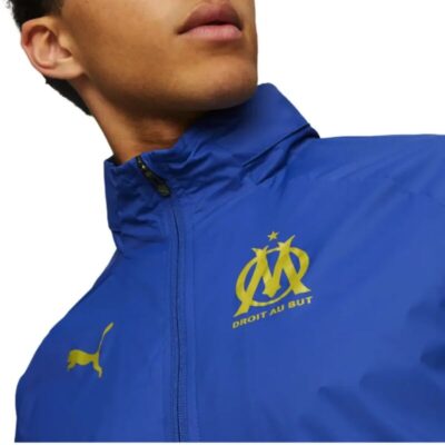 Olympique Marseille Soccer Training Rain Jacket 2024 - Image 4