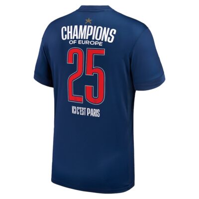 Alternative view of PSG 2025 European Champions 1 Star Jersey Soccer Training Suit