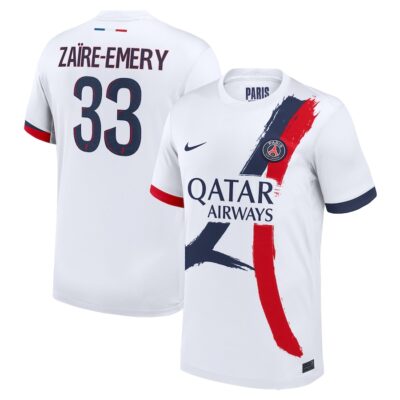 PSG Away Jersey 2025-2026 Zaire Emery