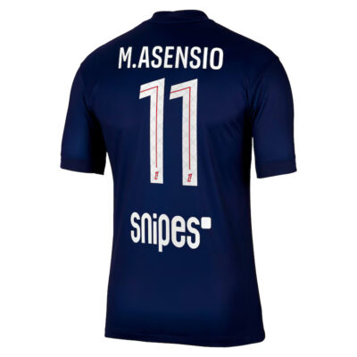 Alternative view of PSG Home Jersey 2025-2026 Asensio
