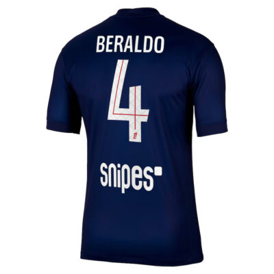 Alternative view of PSG Home Jersey 2025-2026 Beraldo