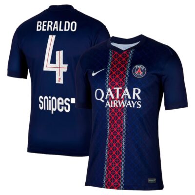 PSG Home Jersey 2025-2026 Beraldo