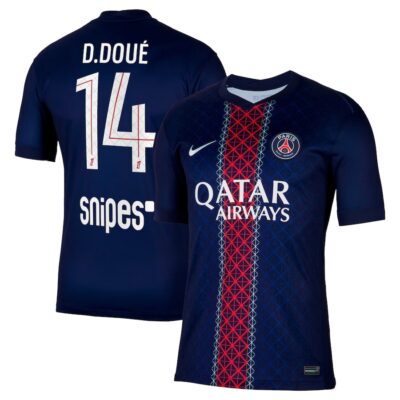 PSG Home Jersey 2025-2026 Desire Doue