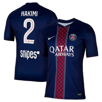 PSG Home Jersey 2025-2026 Hakimi