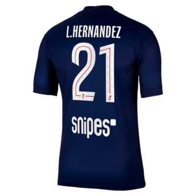Alternative view of PSG Home Jersey 2025-2026 Hernandez