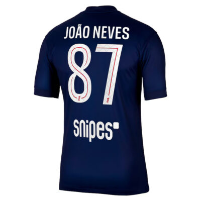 Alternative view of PSG Home Jersey 2025-2026 Joao Neves