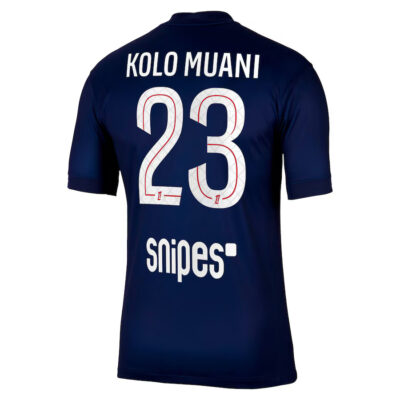 Alternative view of PSG Home Jersey 2025-2026 Kolo Muani