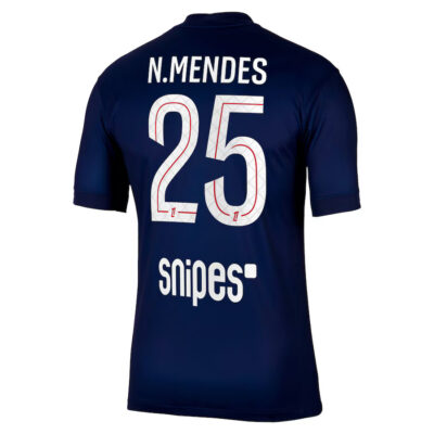 Alternative view of PSG Home Jersey 2025-2026 Mendes