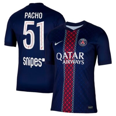 PSG Home Jersey 2025-2026 Pacho
