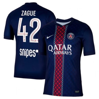 PSG Home Jersey 2025-2026 Zague