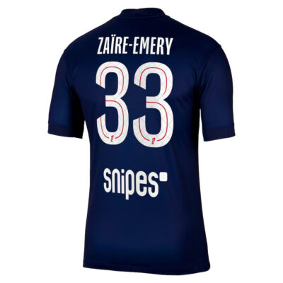Alternative view of PSG Home Jersey 2025-2026 Zaire Emery