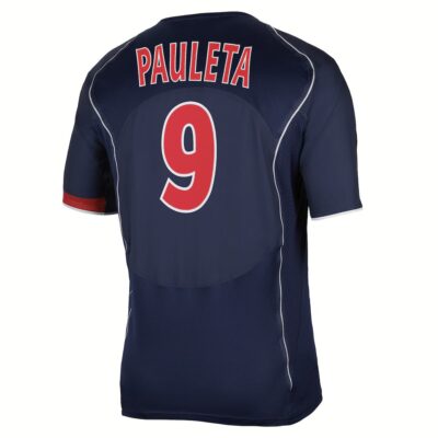 Alternative view of PSG Home Jersey Re-Edition 2004 2005 Pauleta