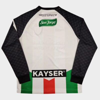 Alternative view of Palestine Cl 2025-2026 Home Long Sleeve Jersey