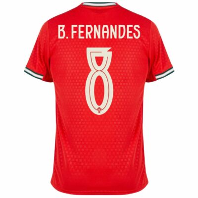 Portugal Home Jersey 2025-2026 B. Fernandes - Image 3