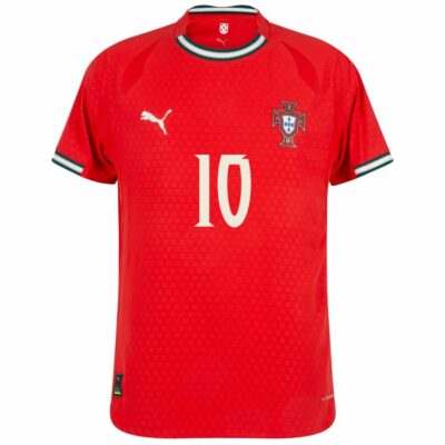 Alternative view of Portugal Home Jersey 2025-2026 Bernardo