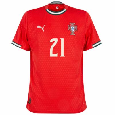 Alternative view of Portugal Home Jersey 2025-2026 Diogo Jota
