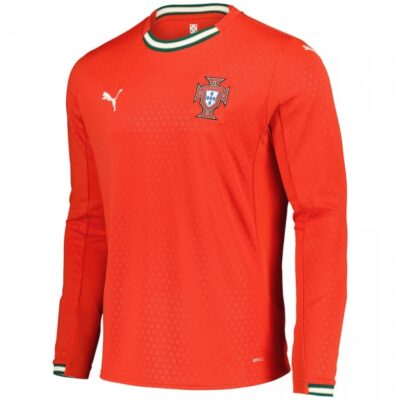 Portugal Home Jersey 2025-2026 Long Sleeve
