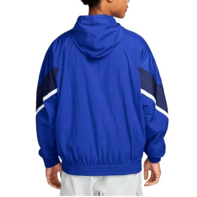 Psg Hooded Pre-Match Rain Jacket 2022/23 Blue - Image 3