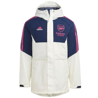 Psg Hooded Pre-Match Rain Jacket 2022/23 Blue - Image 5