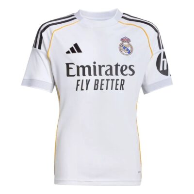 Real Madrid Home Children's Jersey 2025-2026