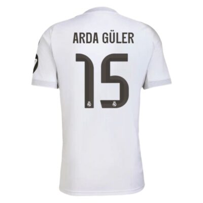 Alternative view of Real Madrid Home Jersey 2025-2026 Arda Guler