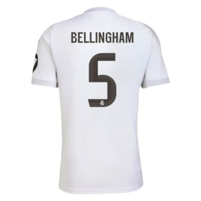 Alternative view of Real Madrid Home Jersey 2025-2026 Bellingham