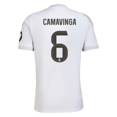 Alternative view of Real Madrid Home Jersey 2025-2026 Camavinga