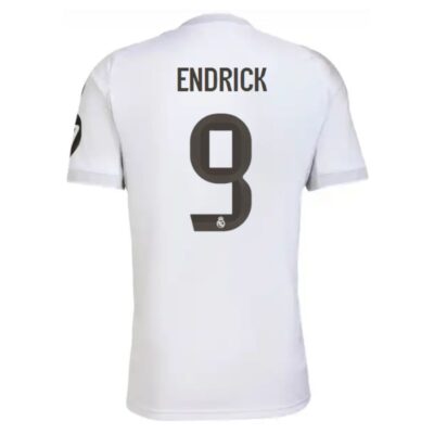 Alternative view of Real Madrid Home Jersey 2025-2026 Endrick