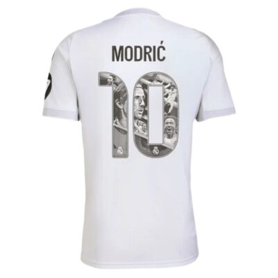 Alternative view of Real Madrid Home Jersey 2025-2026 Modric