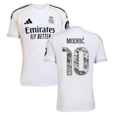 Real Madrid Home Jersey 2025-2026 Modric