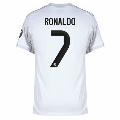 Alternative view of Real Madrid Home Jersey 2025-2026 Ronaldo 7