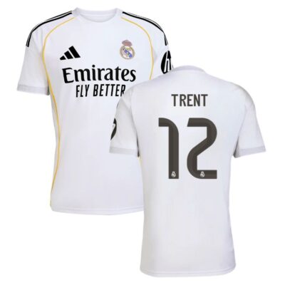 Real Madrid Home Jersey 2025-2026 Trent