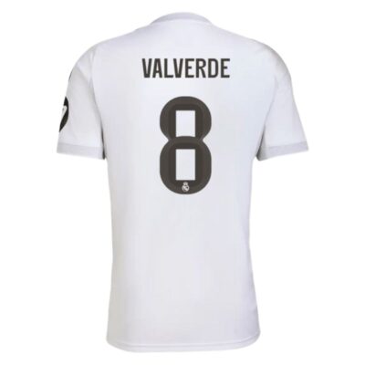 Alternative view of Real Madrid Home Jersey 2025-2026 Valverde