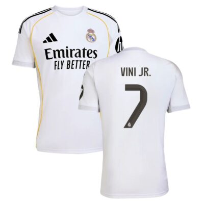 Real Madrid Home Jersey 2025-2026 Vini Jr.