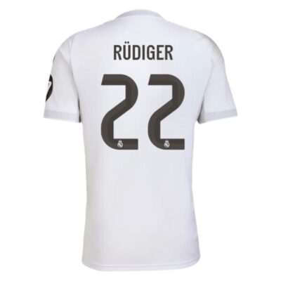 Alternative view of Real Madrid Home Shirt 2025-2026 Rudiger