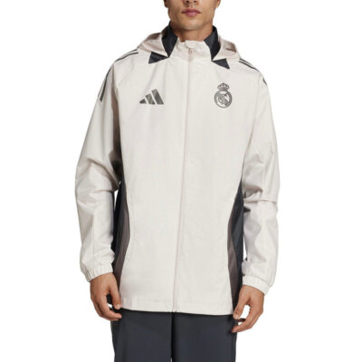 Real Madrid Ucl Soccer Training Rain Jacket 2024/25 - Image 3
