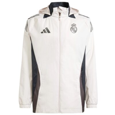 Real Madrid Ucl Soccer Training Rain Jacket 2024/25