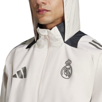 Real Madrid Ucl Soccer Training Rain Jacket 2024/25 - Image 5