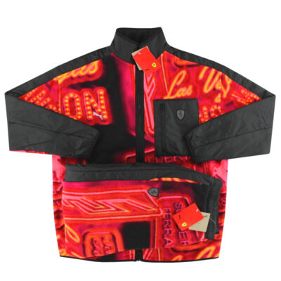 Scuderia Ferrari Race Neon Energy Fleece Jacket Men