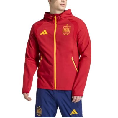 Spain Casual Travel Hooded Presentation FIFA World Cup Tracksuit 2026/27
