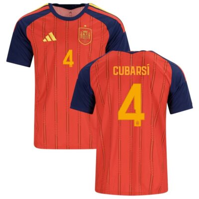 Spain Home Jersey 2026 2027 Cubarsi