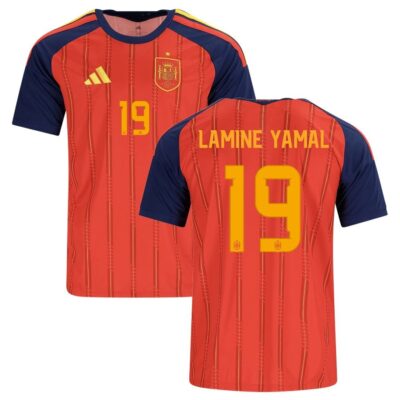 Spain Home Jersey 2026 2027 Lamine Yamal