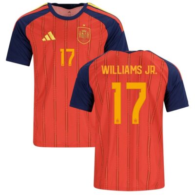 Spain Home Jersey 2026 2027 Williams Jr.